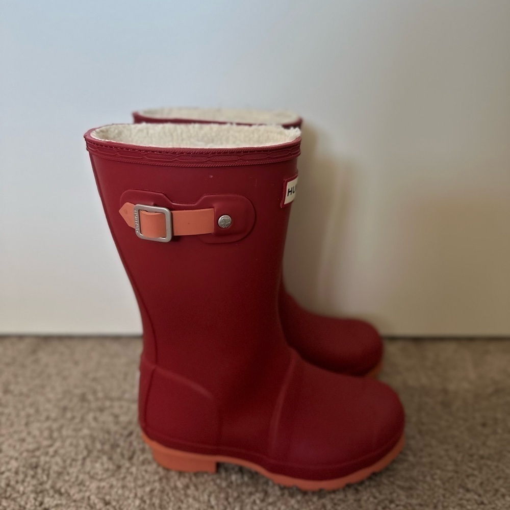 HUNTER RAIN  INSULATED kids BOOTS